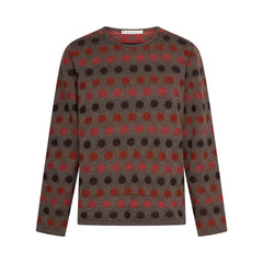 Mansted Joan Dot Cotton Merino Crewneck