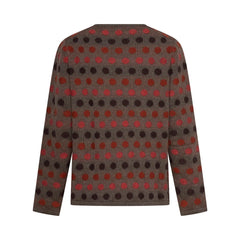 Mansted Joan Dot Cotton Merino Crewneck
