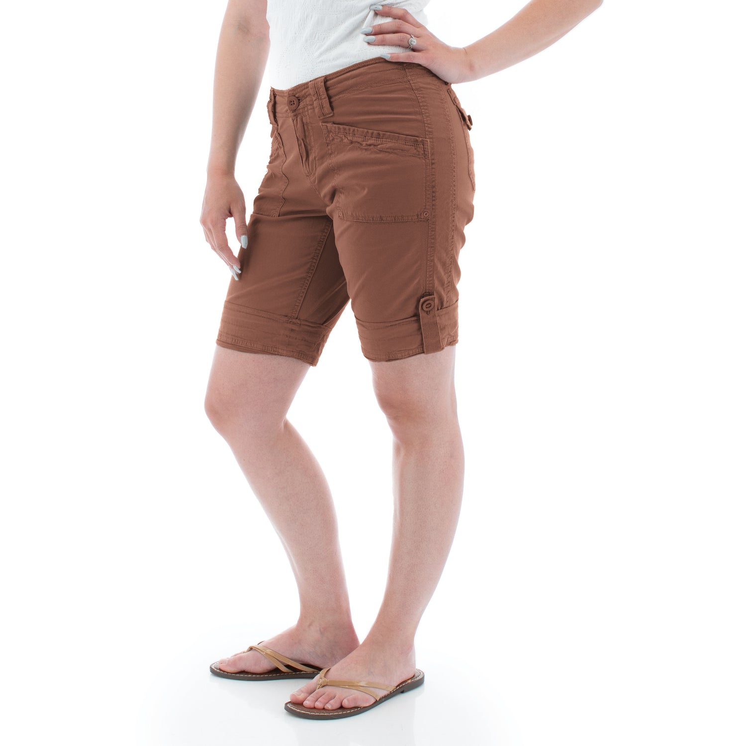 Aventura Arden Organic Cotton Roll Up Short