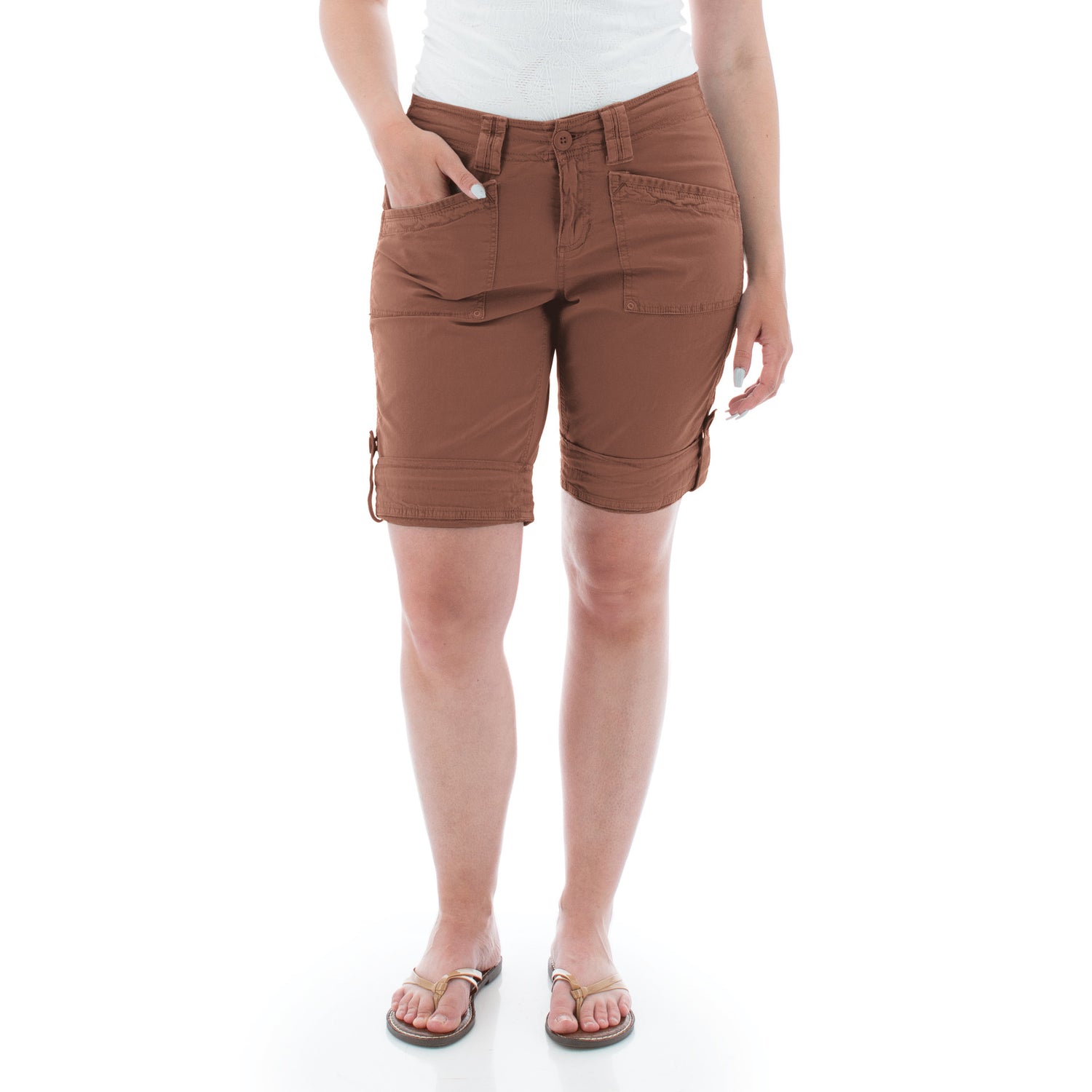 Aventura Arden Organic Cotton Roll Up Short