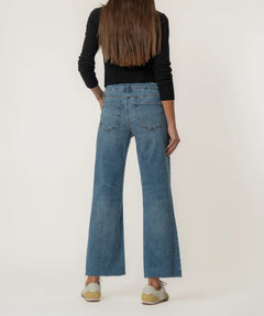 Kut From The Kloth Meg High Rise Wide Leg Jeans (Regent Wash)