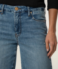 Kut From The Kloth Meg High Rise Wide Leg Jeans (Regent Wash)