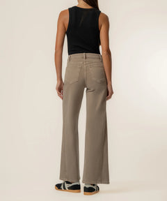 Kut From The Kloth Meg High Rise Wide Leg Jeans (Milk Tea)
