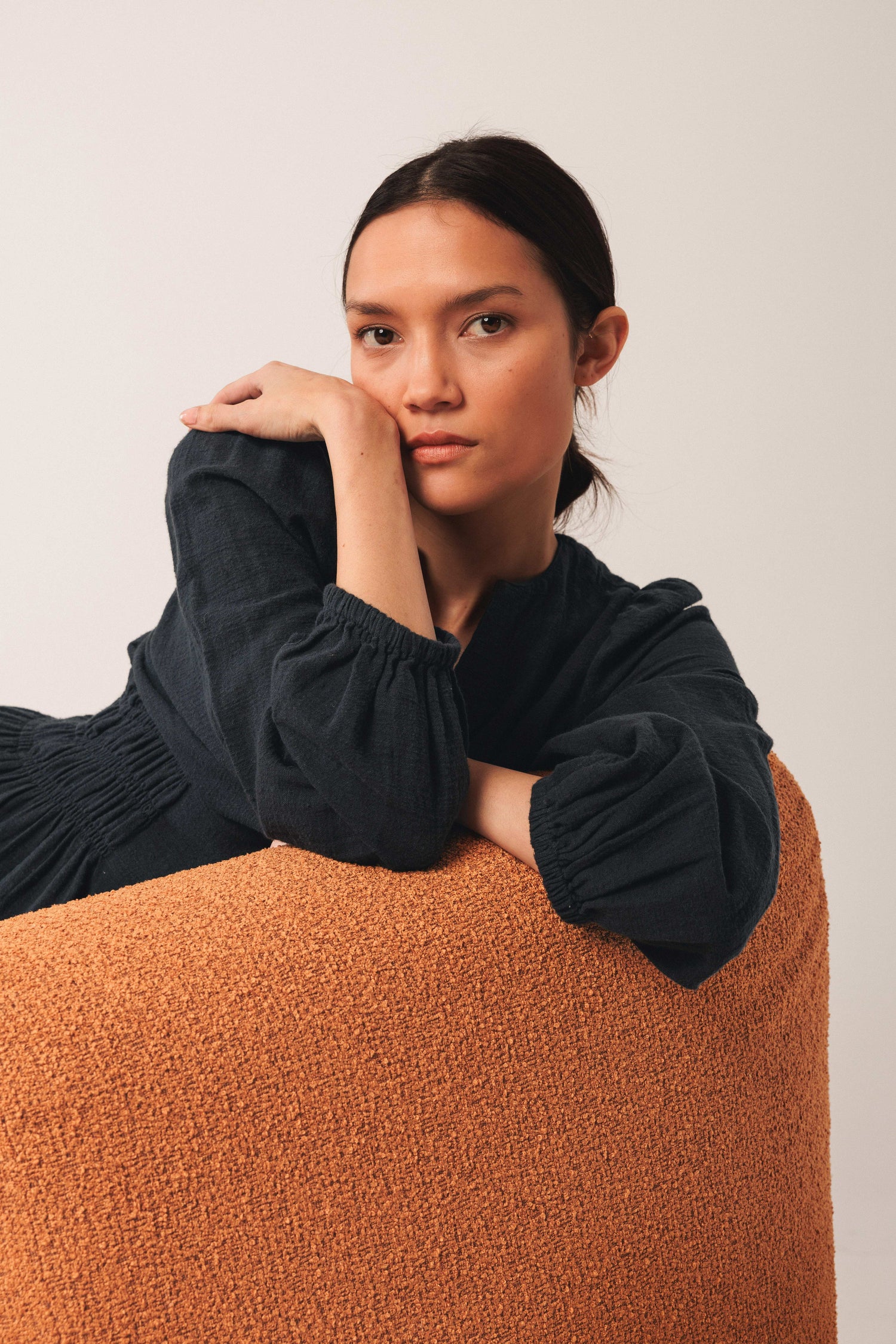 Indi & Cold Notch Neck Dress