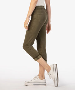 Kut From The Kloth Amy Straight Leg Crop Jeans (Tree)