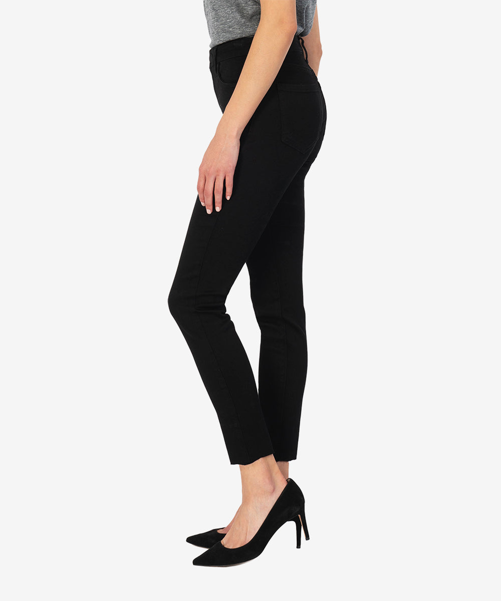 Kut From The Kloth Donna High Rise Skinny Jeans (Black)