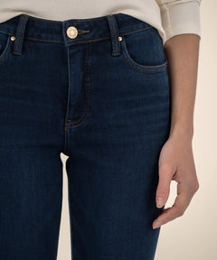 Kut From The Kloth Reese High Rise Ankle Straight Leg Jeans (Courageously Wash)