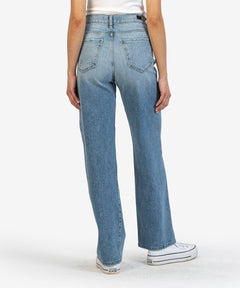 Kut From The Kloth Sienna High Rise Wide Leg Jean (Coach Wash)