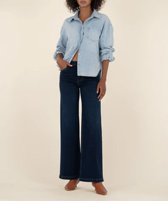 Kut From The Kloth Jean High Rise Wide Leg Jeans (Attributable)