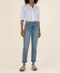 Kut From The Kloth Sienna Baggy Boyfriend Crop Jean (Honesty Wash)