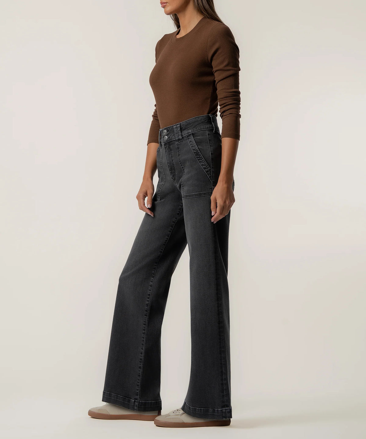 Kut From The Kloth Jodi High Rise Front Pocket (Innocently)