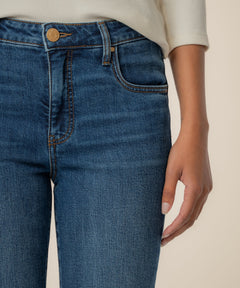 Kut From The Kloth Reese High Rise Ankle Straight Leg Jeans (Ultra Wash)