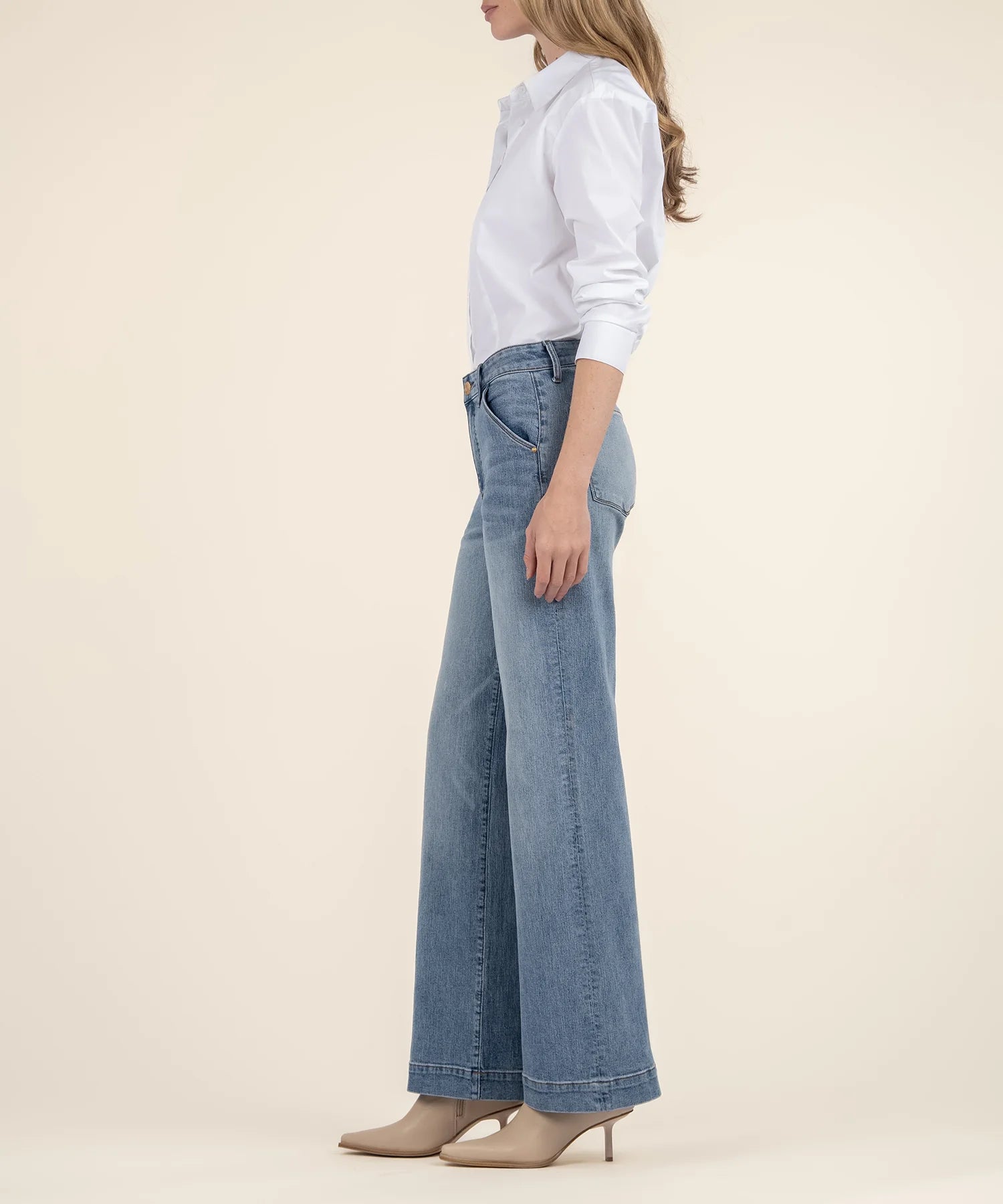 Kut From The Kloth Jodi High Rise Wide Leg (Vital)