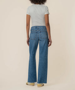 Kut From The Kloth Maya High Rise Wide Leg Jeans (Success Wash)