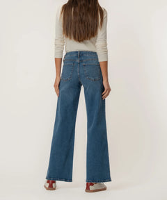 Kut From The Kloth Maya High Rise Wide Leg Jeans (Generous Wash)