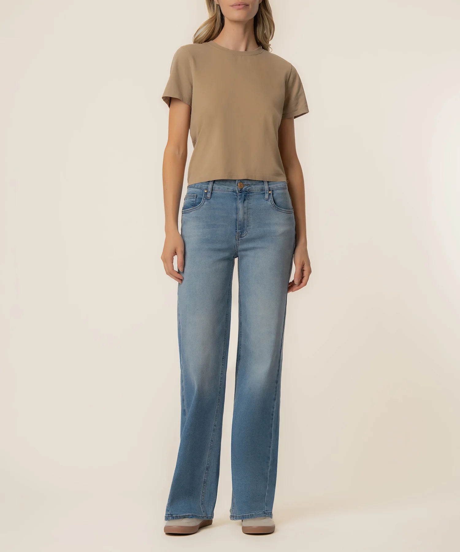 Kut From The Kloth Jean High Rise Wide Leg Jeans (Loveliness)