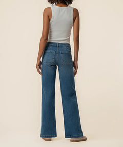 Kut From The Kloth Jean High Rise Wide Leg Jeans (Incandescent)