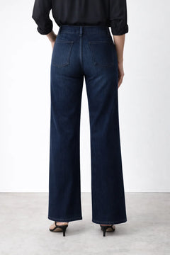 Fidelity Katie Wide Leg Denim Trouser (Cresent)