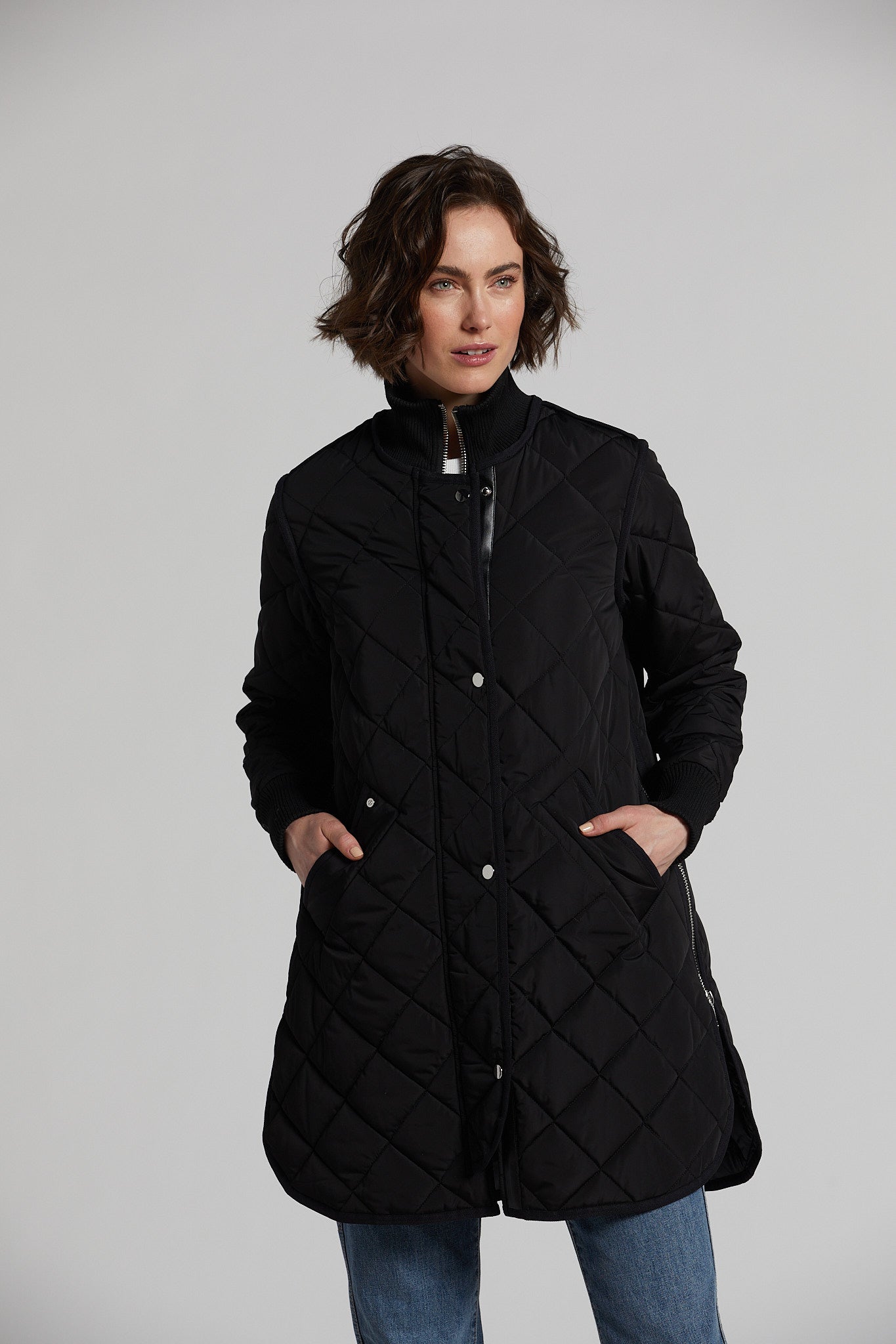 Adroit Atelier Libby Quilted Barn Coat