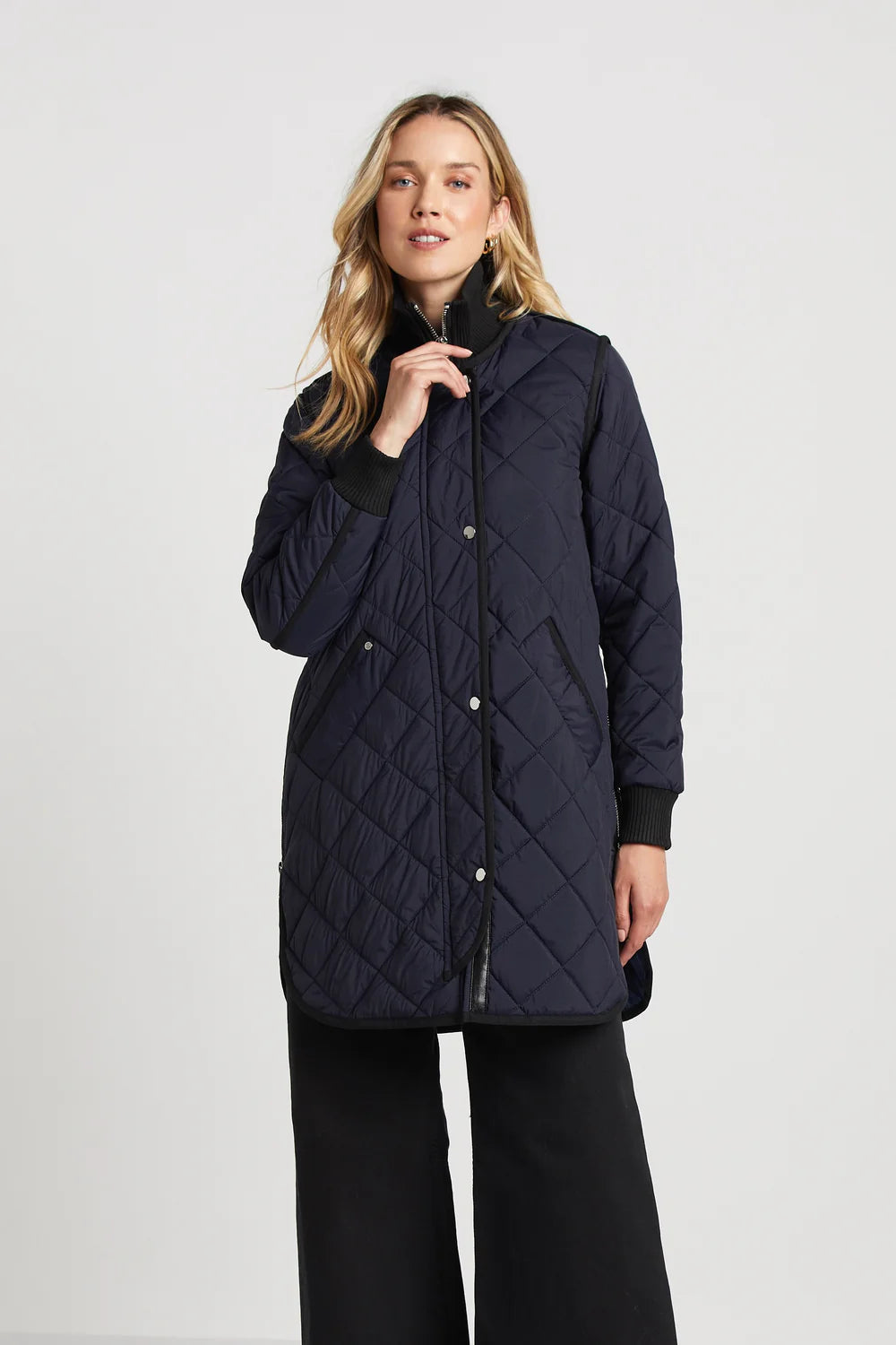 Adroit Atelier Libby Quilted Hooded Coat