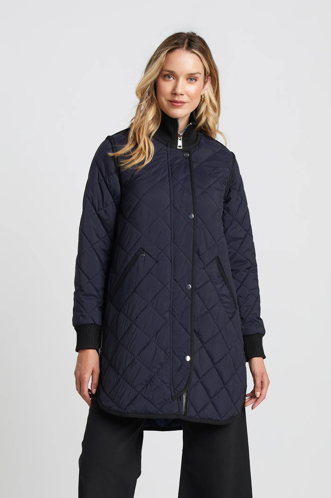 Adroit Atelier Libby Quilted Hooded Coat