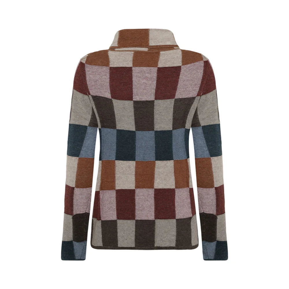 Mansted Lindi Cotton Squares Turtleneck