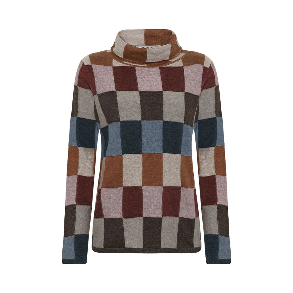 Mansted Lindi Cotton Squares Turtleneck