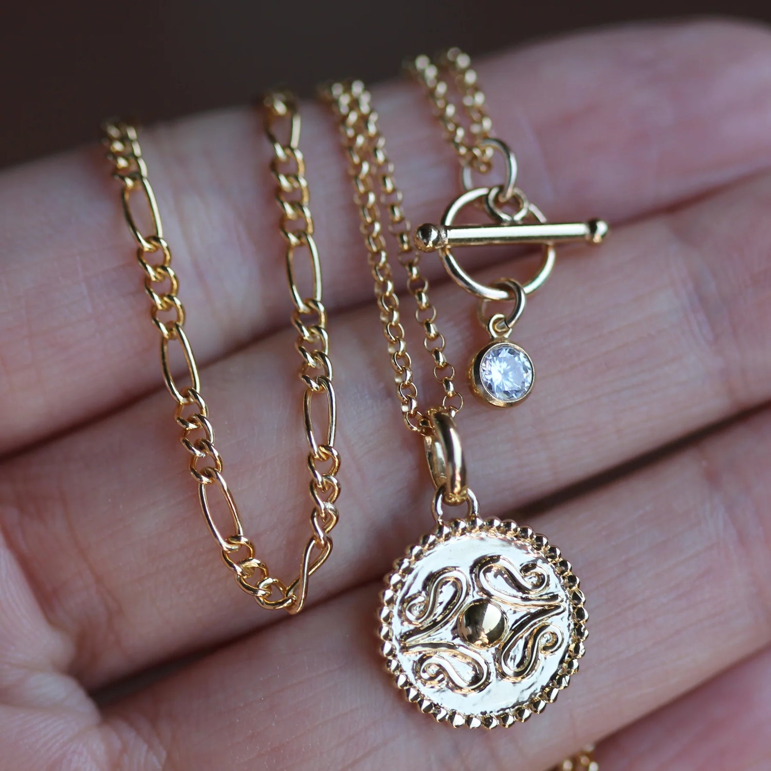 🇨🇦 Leah Yard Odis Necklace Gold