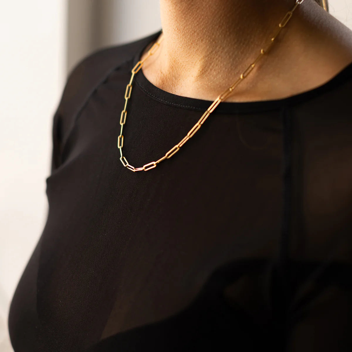 🇨🇦 Leah Yard 2 in 1 Paperclip Lariat Sterling Silver