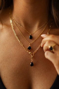 Leah Yard Ava Charm Black Onyx