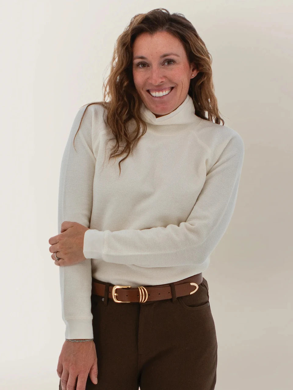 Aventura Tiffi Cowel Neck Top