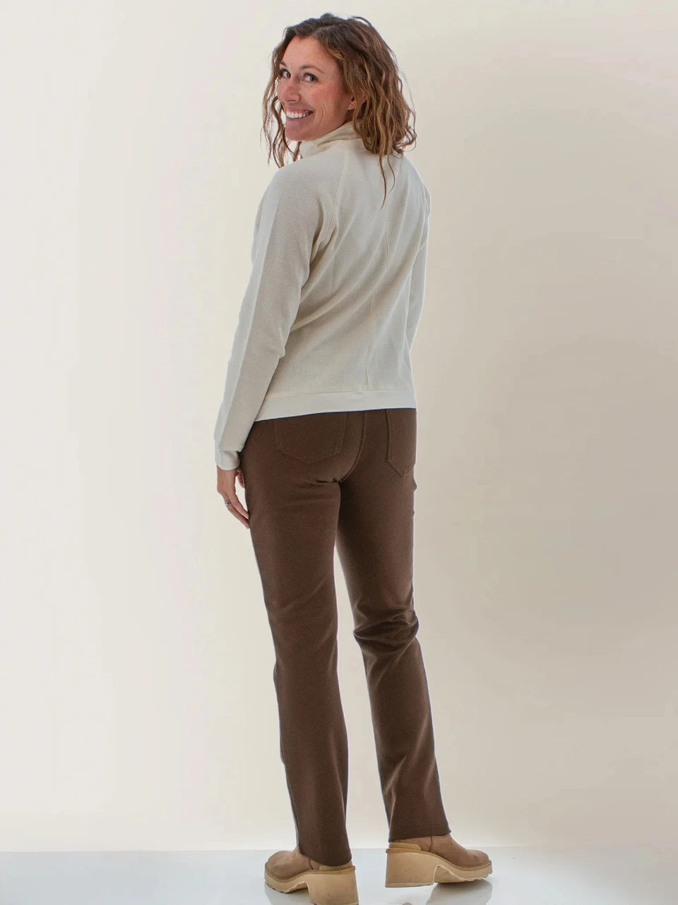 Aventura Tiffi Cowel Neck Top