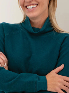Aventura Tiffi Cowel Neck Top