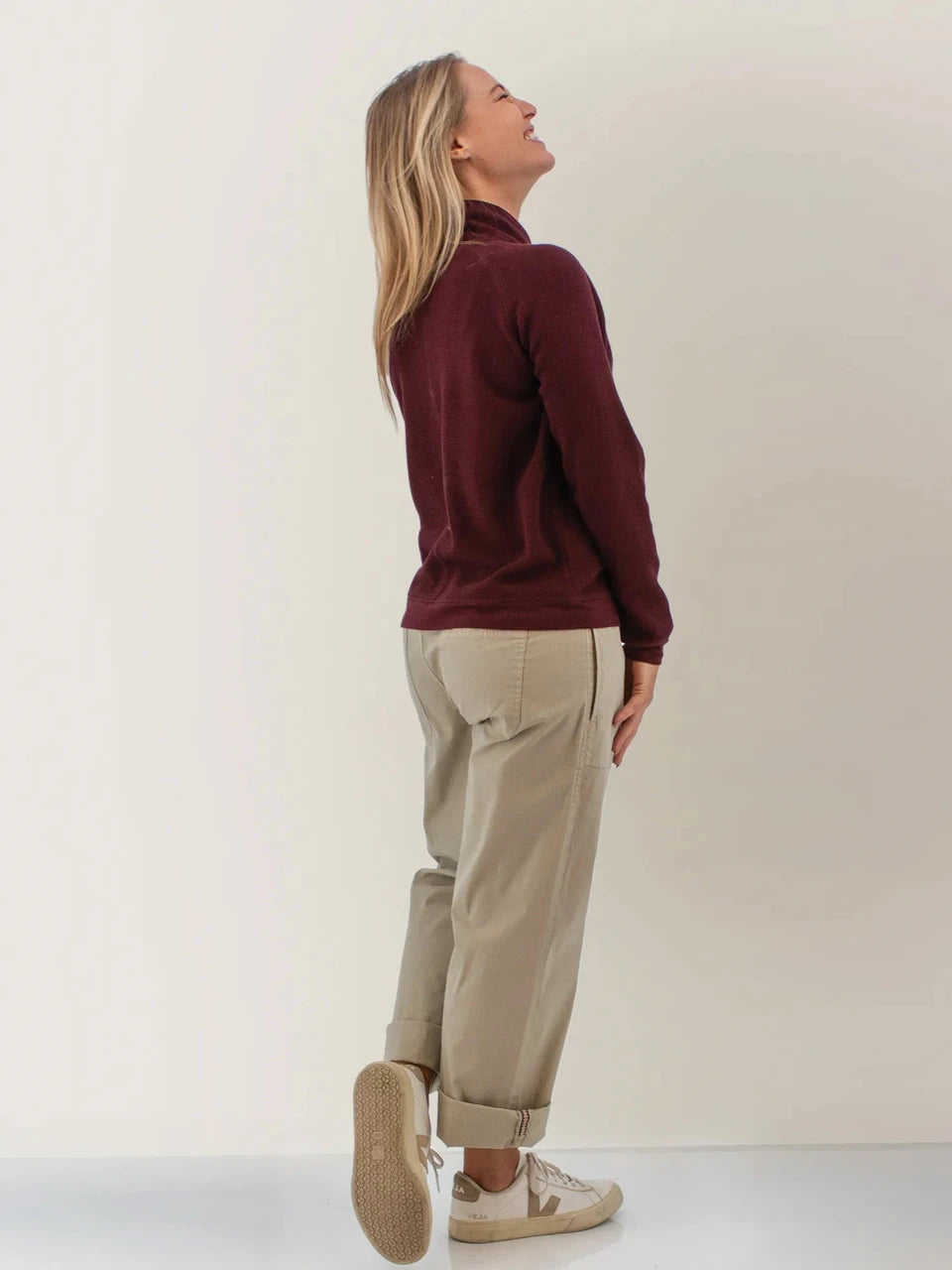 Aventura Tiffi Cowel Neck Top