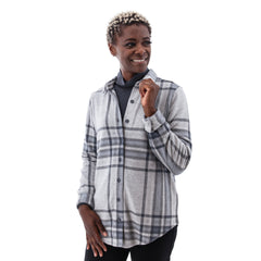 Aventura Luscious Plaid Boyfriend Shirt