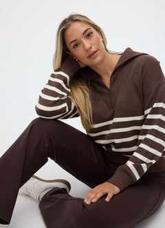 Fig Zina 1/4 Zip Sweater