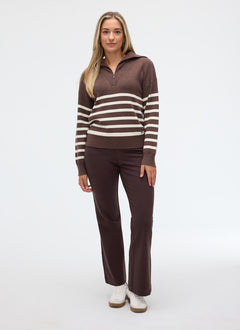 Fig Zina 1/4 Zip Sweater