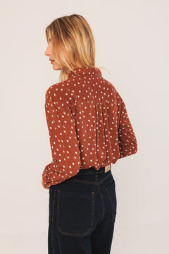Indi & Cold Bea Dot Print Blouse