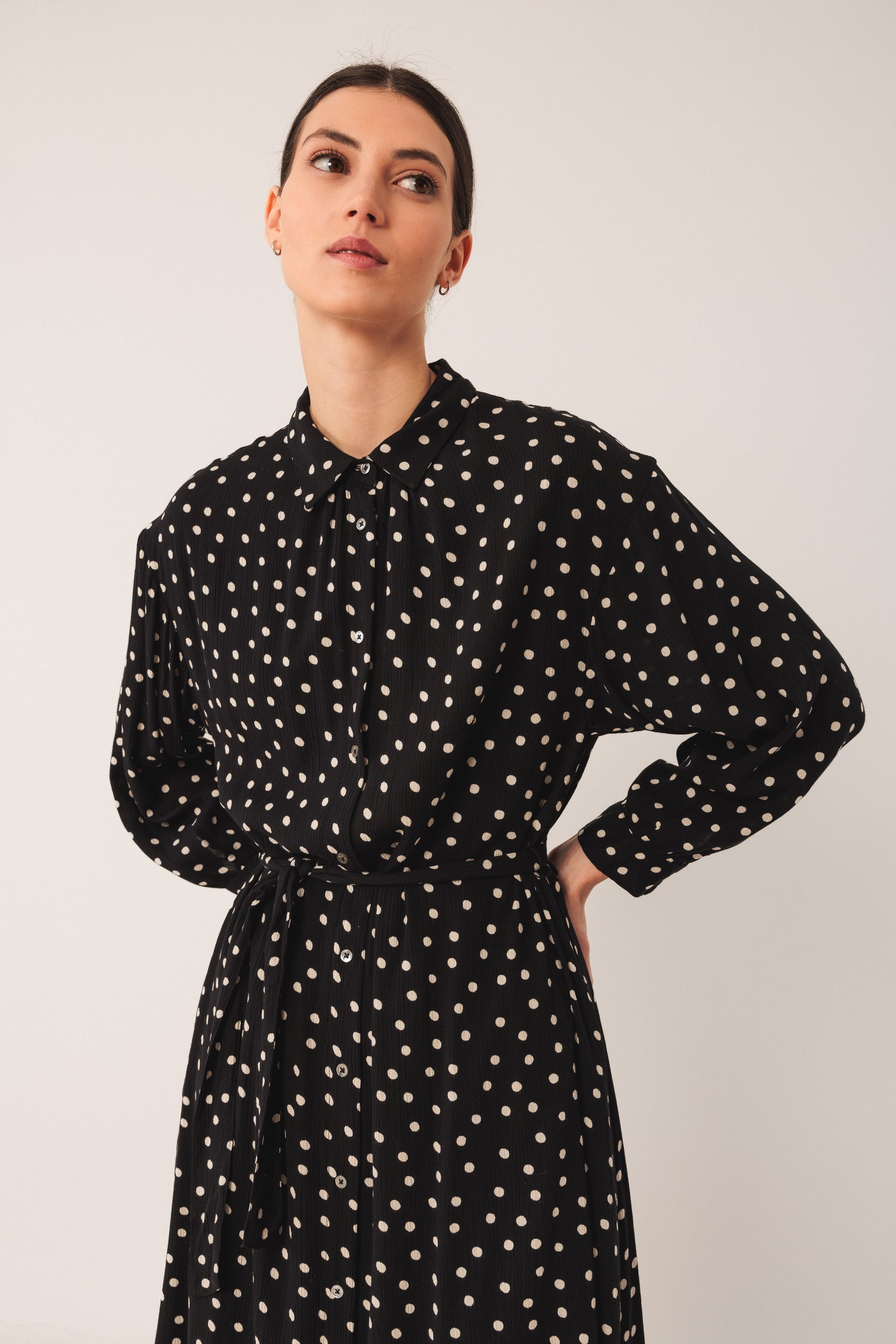 Indi & Cold Dot Print Dress