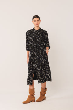 Indi & Cold Dot Print Dress