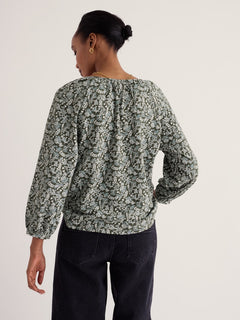 Seasalt Mallow Button Through Jersey Top