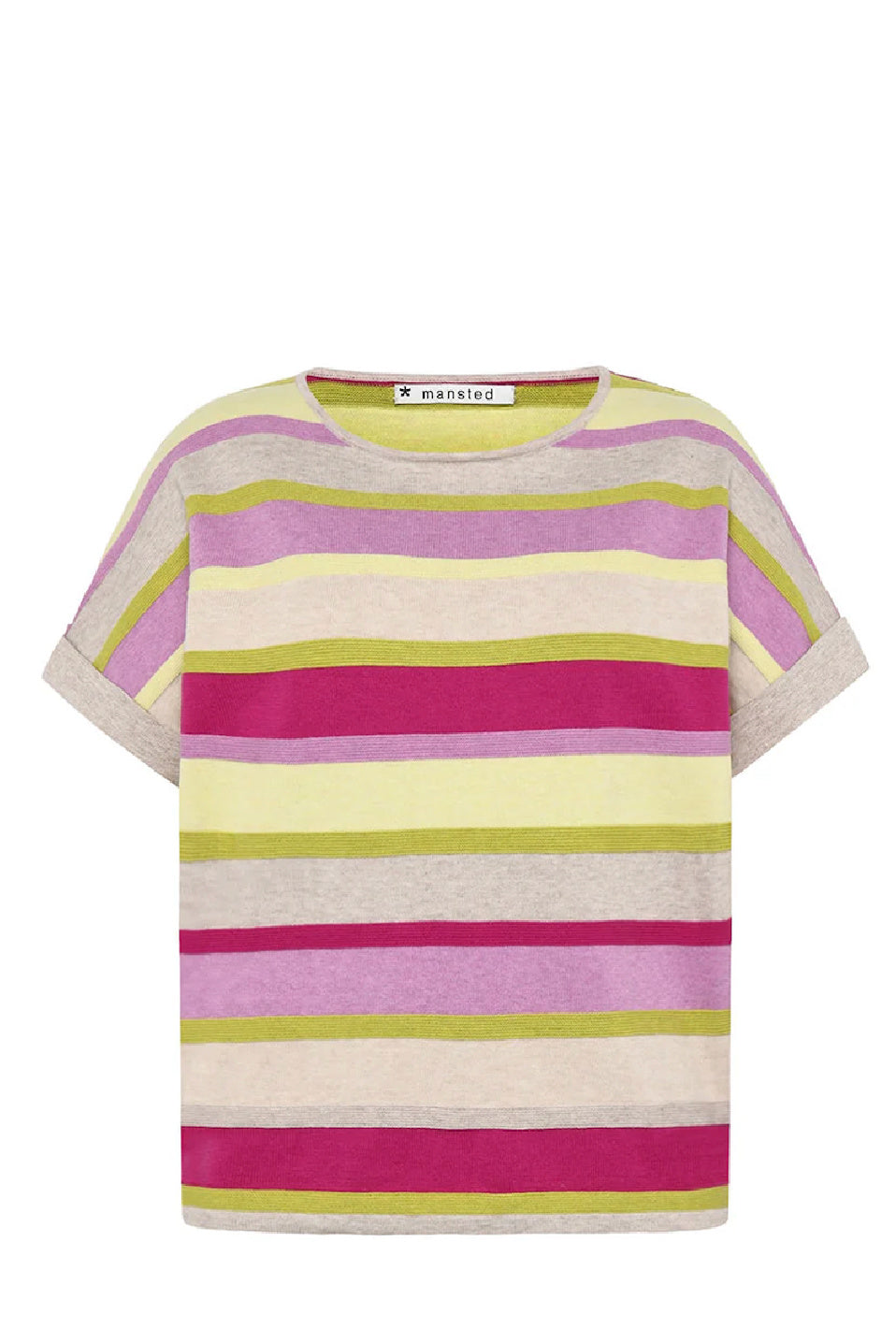 Mansted Cotton Andie Short Sleeve Sweater