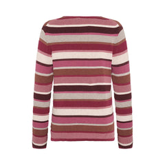 Mansted Matilde Striped Cotton Crewneck Sweater