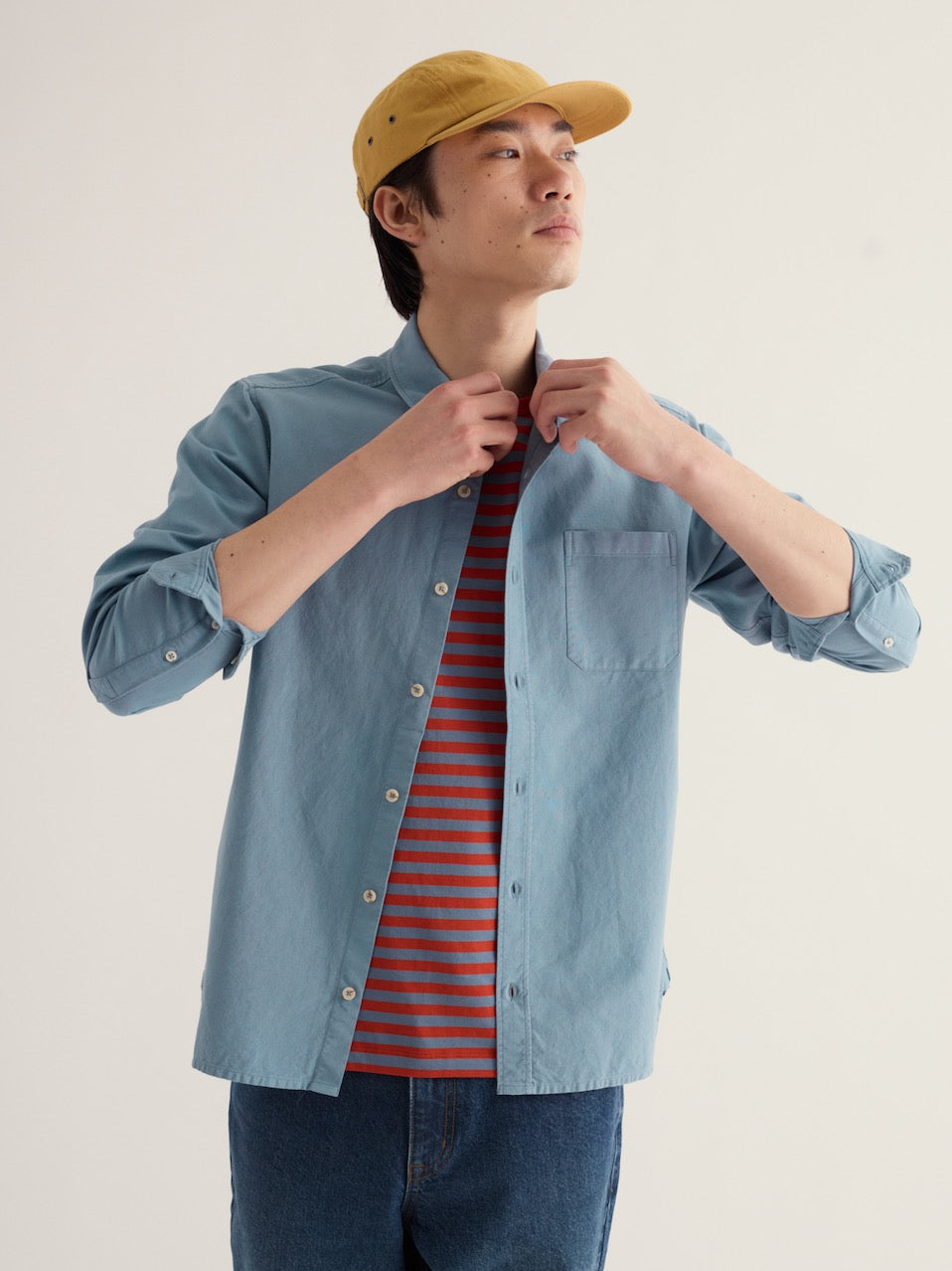 Seasalt Jenken Garment Dyed Oxford Shirt
