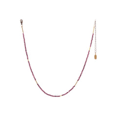 Hailey Gerrits Oslo Necklace (Ruby)
