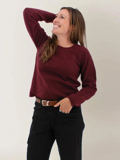 Aventura Mabel Textured Fairisle Crew