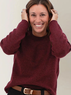 Aventura Mabel Textured Fairisle Crew