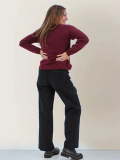 Aventura Mabel Textured Fairisle Crew
