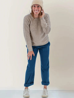 Aventura Mabel Textured Fairisle Crew