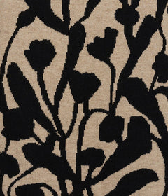 Mansted Nanna Floral Merino Blend Mockneck
